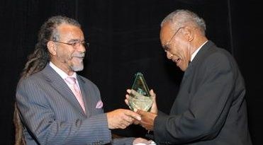 Tommy Cowan and Ernie Ranglin at 13th Annual ReggaeSoca Music Awards Storms Broward County