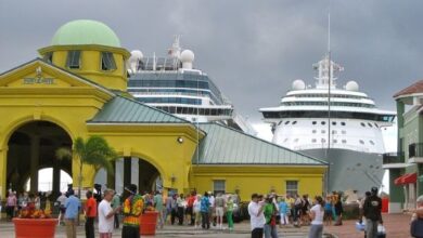 The Queen Victoria Makes Maiden Visit to St. Kitts