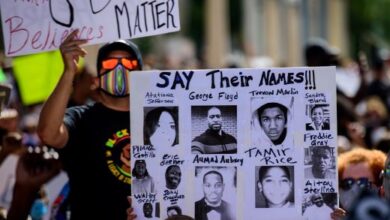 Black Lives Matters - 100 Black Men Demand Justice for Trayvon Martin