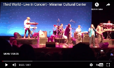 Third World Band at the Miramar Cultural Center
