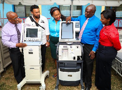 The Shaggy Make A Difference Foundation (SMADF) handed over much needed medical equipment to the Bustamante Hospital For children 