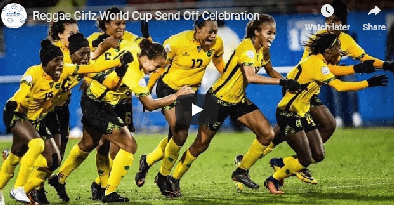 Reggae Girlz World Cup Send Off Celebration in South Florida