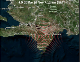 Magnitude 4.9 Earthquake Hit Haiti and the Dominican Republic