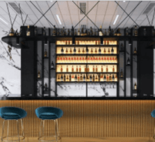 Decorate your home bar
