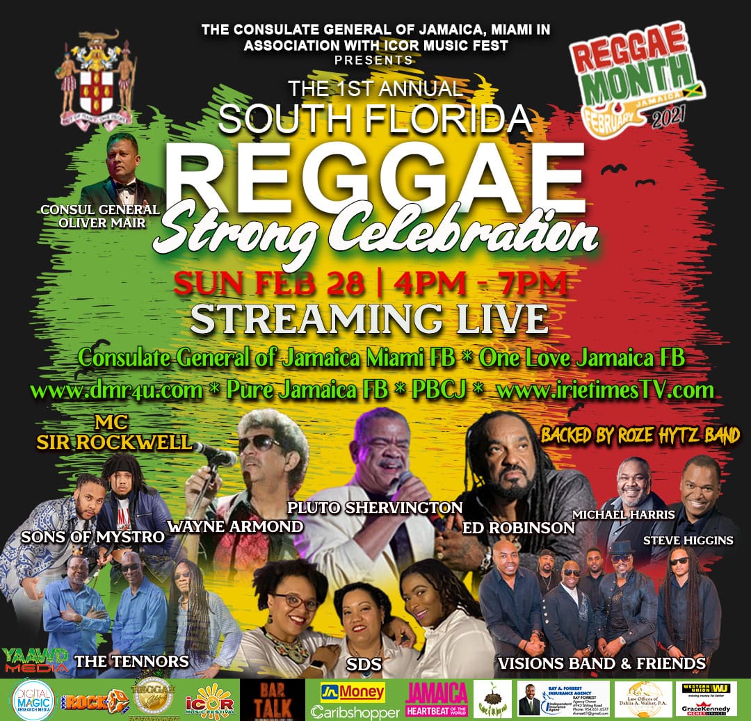 Lifetime Achievement Awards to be Presented at Reggae Strong Celebration