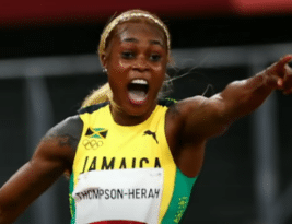 Elaine Thompson-Herah's 100M Olympic Record is "Phenomenal"