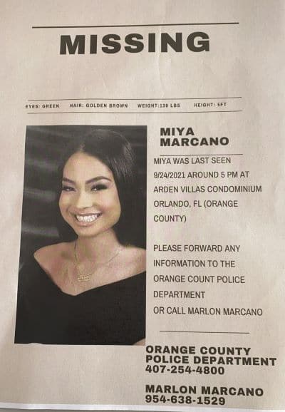 South Florida Teen, Miya Marcano Missing