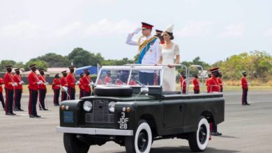 Duchess Catherine and Prince William in Jamaica