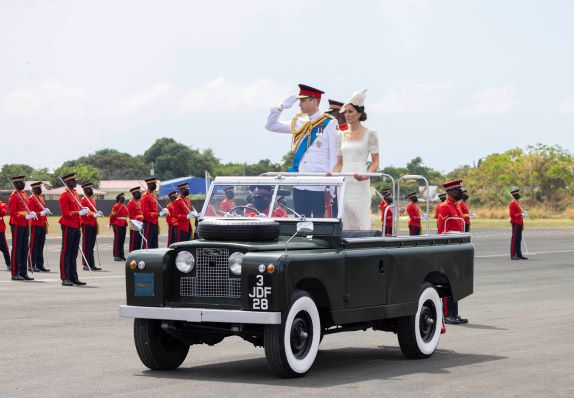 Duchess Catherine and Prince William in Jamaica