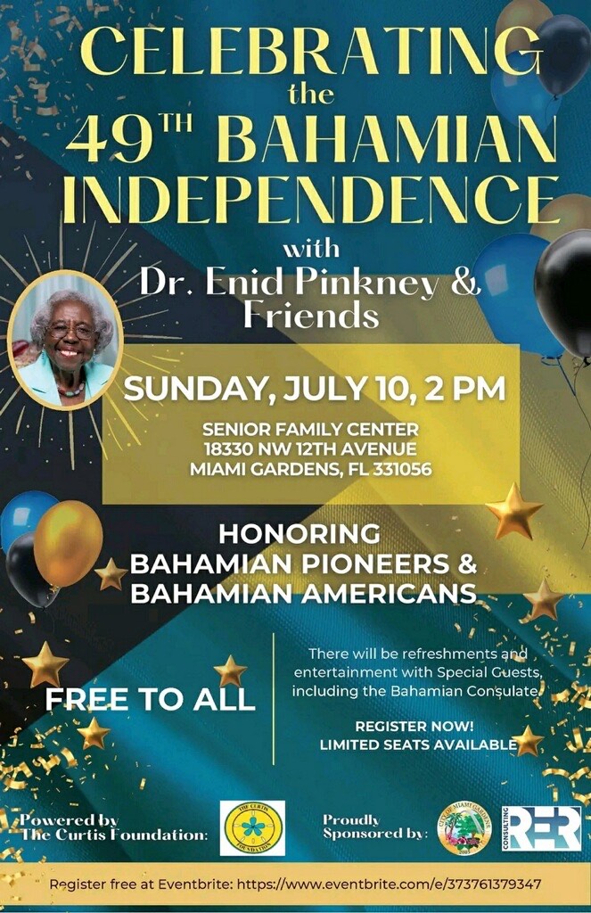 Celebration To Commemorate The 49th Anniversary of Bahamian Independence