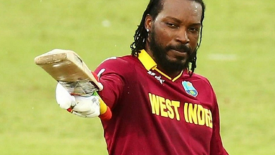 West Indies cricketer turned entertainer Chris Gayle