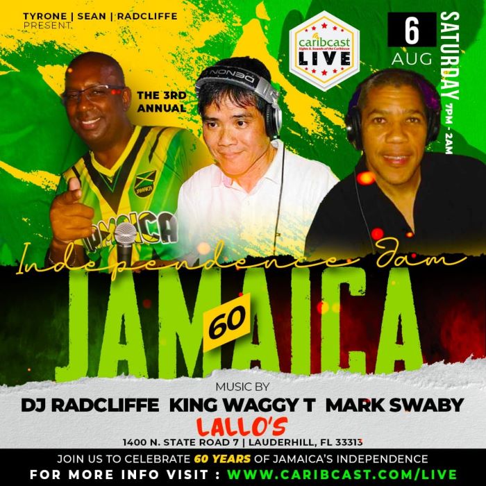 The 3rd Annual JAMAICA INDEPENDENCE JAM - Ft. Lauderdale