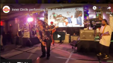 Inner Circle performing live at the Jamaica's 60th Diamond Independence Gala