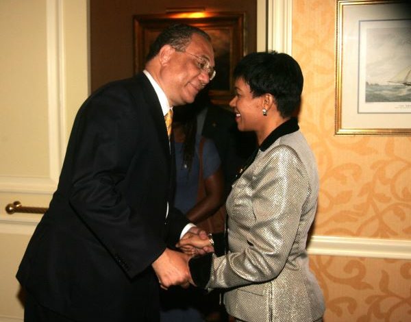 Ambassador Marks and Ambassador Richard Bernal