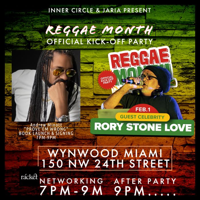 Reggae Month Miami featuring Rory Stone Love
