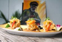 Codfish Fritters on Green Plantains - Dukunoo Jamaican Kitchen