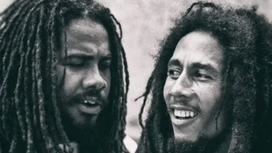 Jacob Miller and Bob Marley