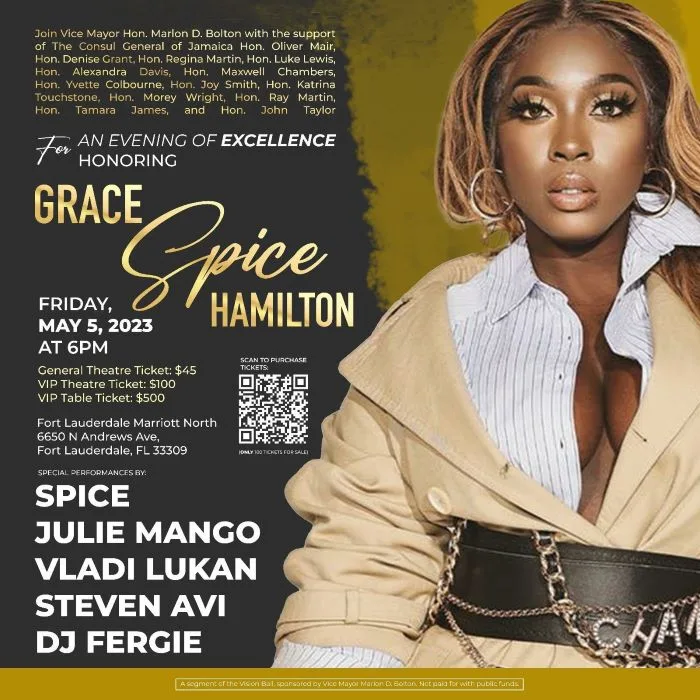 An Evening of Excellence, Honoring Grace "Spice" Hamilton