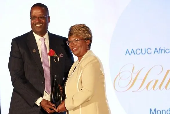 African American Credit Union Hall of Fame, Gary Officer with Sheila Montgomery