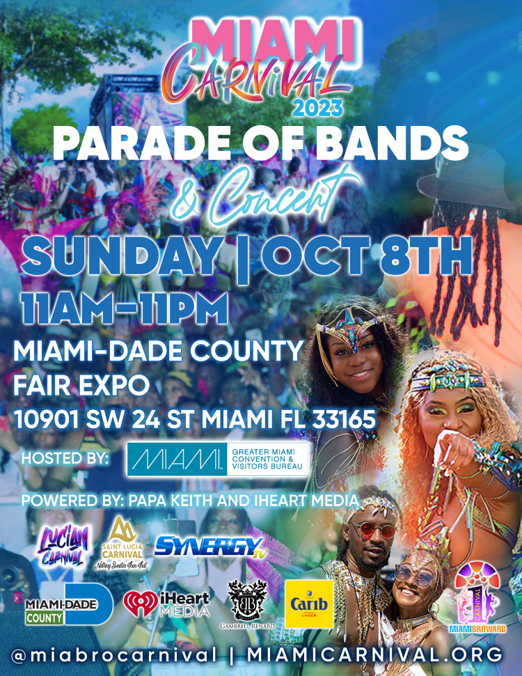 Miami Carnival 2023: Parade of Bands and Concert