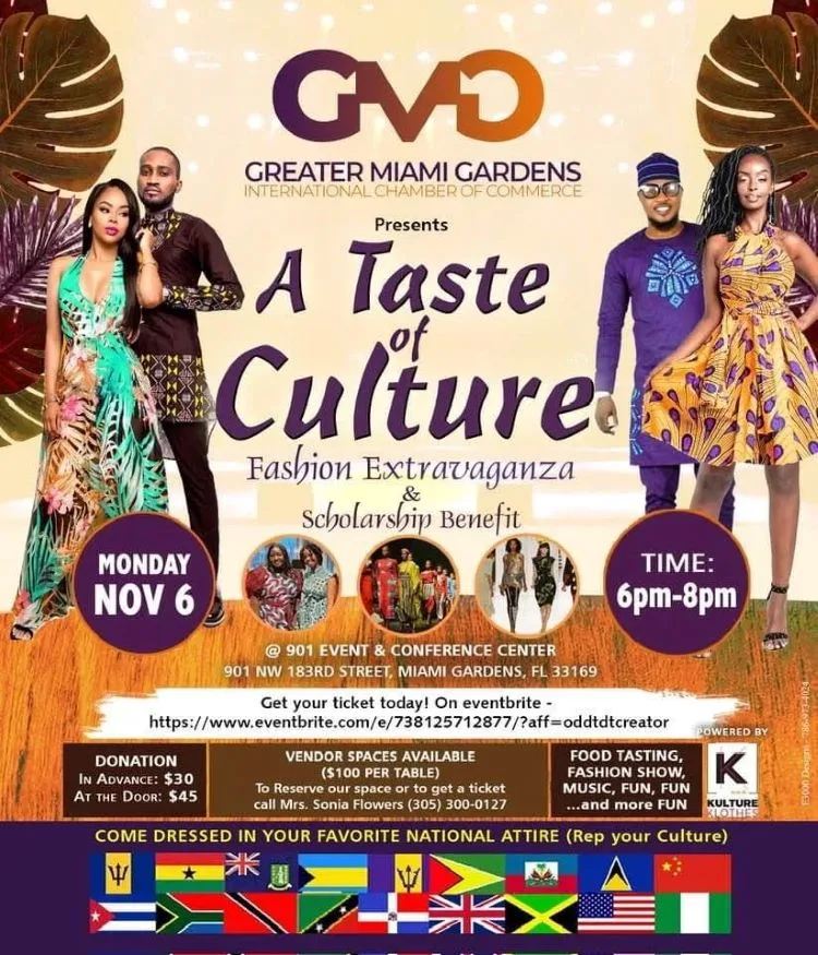 A Taste of Culture: Fashion Extravaganza & Scholarship Benefit