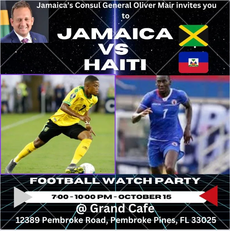 Jamaica vs Haiti Football Watch Party