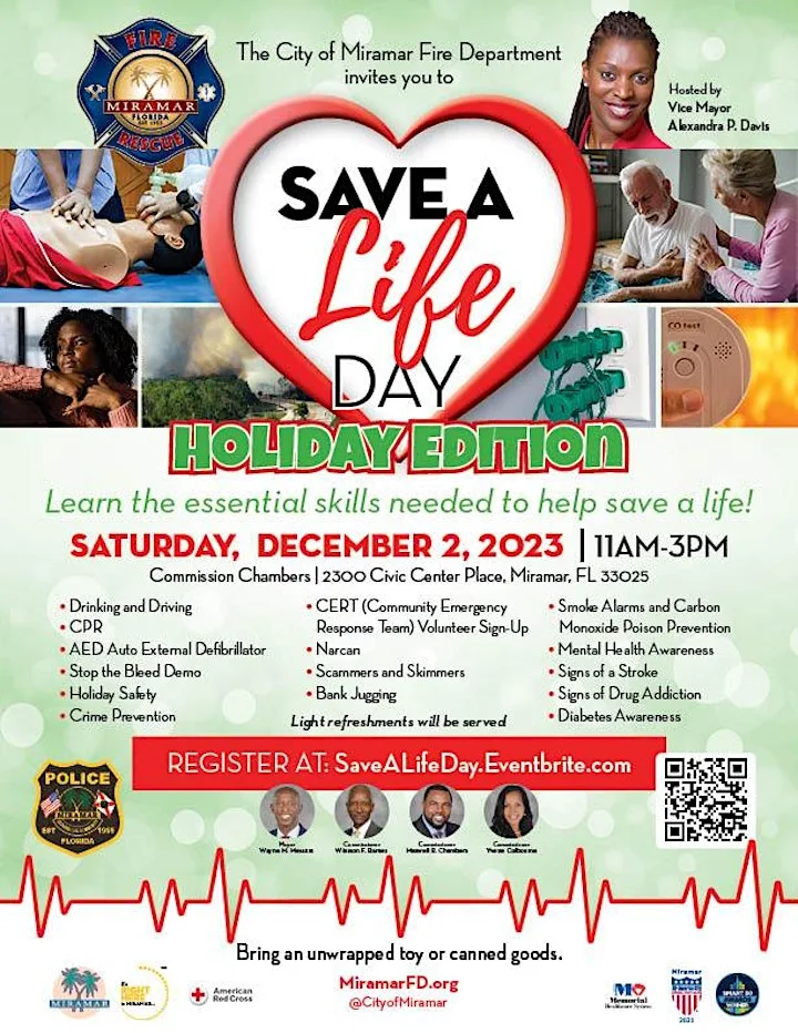 Save a Life Day Miramar - Holiday Edition