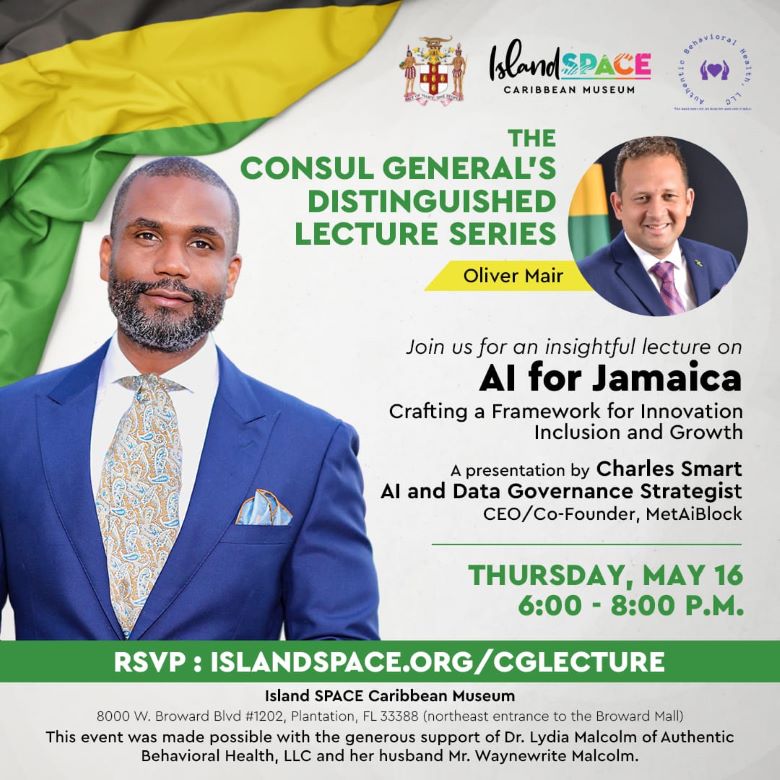 Consul General Oliver Mair's Distinguished Lecture Series Featuring Charles Smart