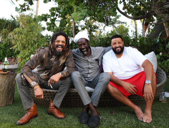 Rohan Marley, Buju Banton, DJ Khaled
