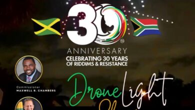 International Reggae Day Drone Light Show