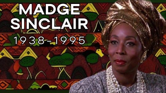 Unveiling the Talent of Madge Sinclair: A Caribbean-American Icon