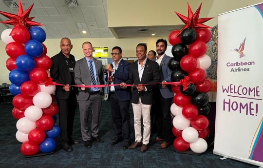 Caribbean Airlines Makes Inaugural Flight to San Juan Puerto Rico 