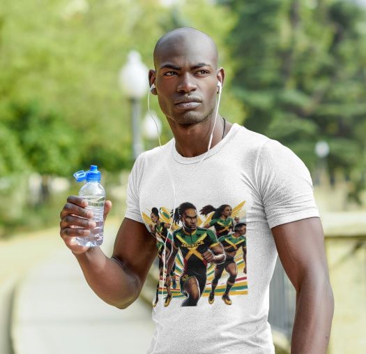 Fernando Edwards Launches Jamaica Olympic T-shirts  