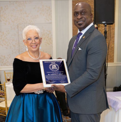 Jamaican Engineer Lesleyann Samuel Receives Community Service Award -  Rainford Bloomfield