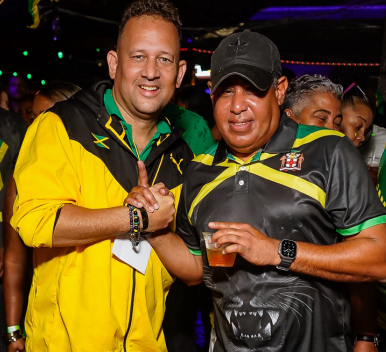 Event Promoter Gary Hary with Oliver Mair