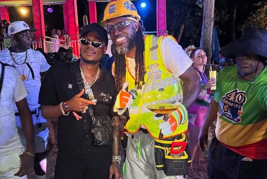 Masicka and Chris Gayle