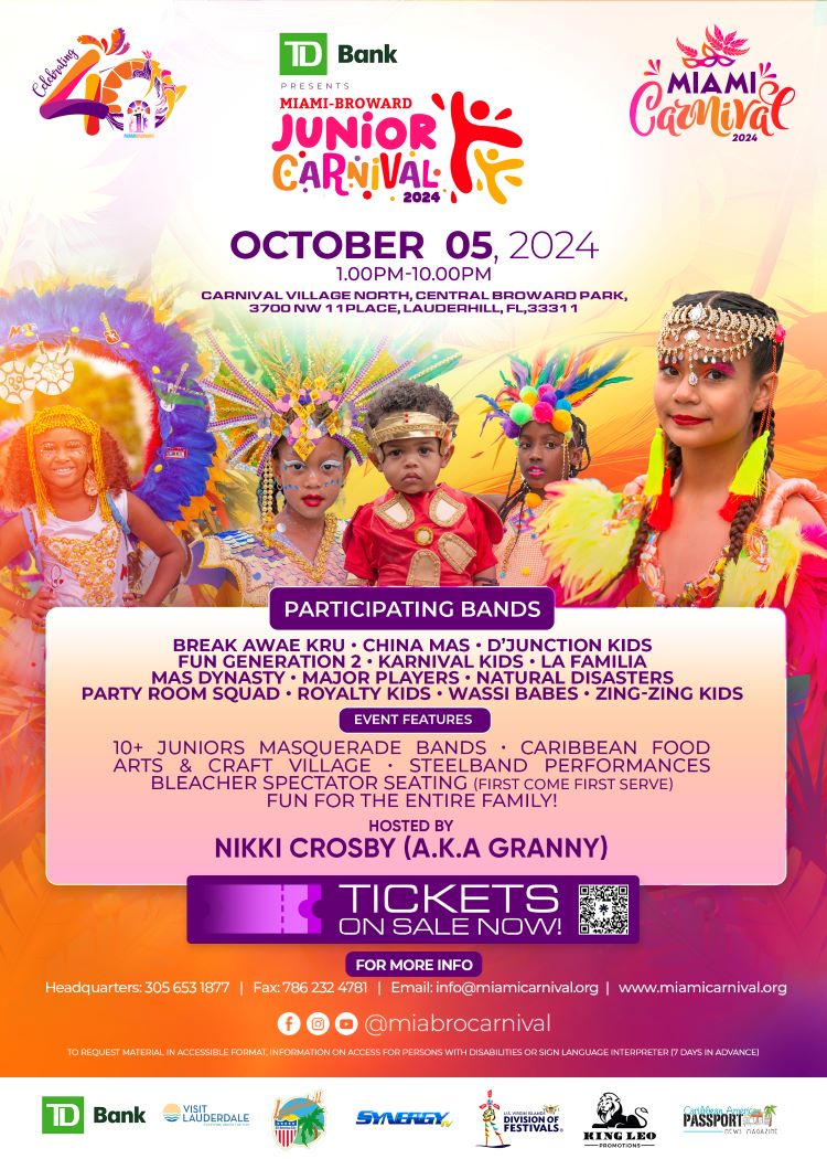 Miami Carival 2024: Miami Junior Carnival 2024