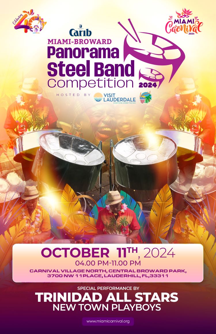 Miami Carnival 2024: Panorama Steel Pan Competition