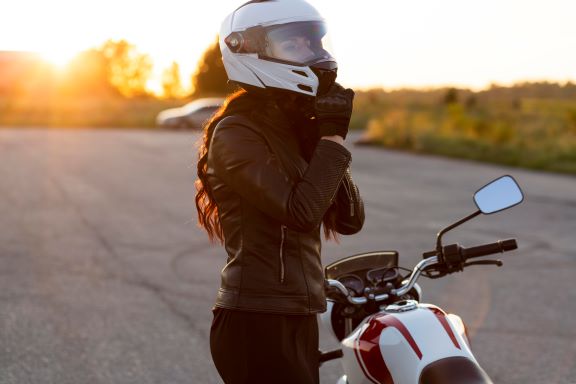 motorcyclist in Boca Raton