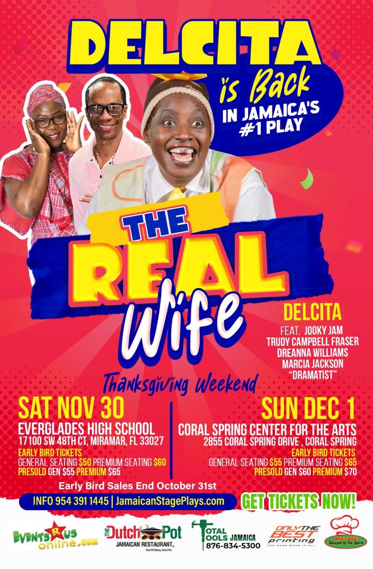 Jamaican Play: Delcita "The Real Wife"