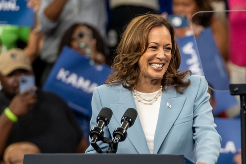 Support for Kamala Harris