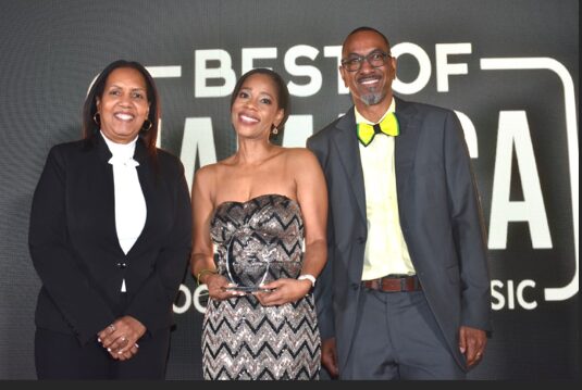 Celebrating Jamaican Excellence - Best of Jamaica Awards. Yvette Colbourne, Simone Clarke, Xavier Murphy