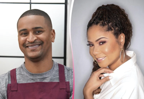 Chef JJ Johnson, Angela Yee - cookout - South Beach Wine & Food Festival