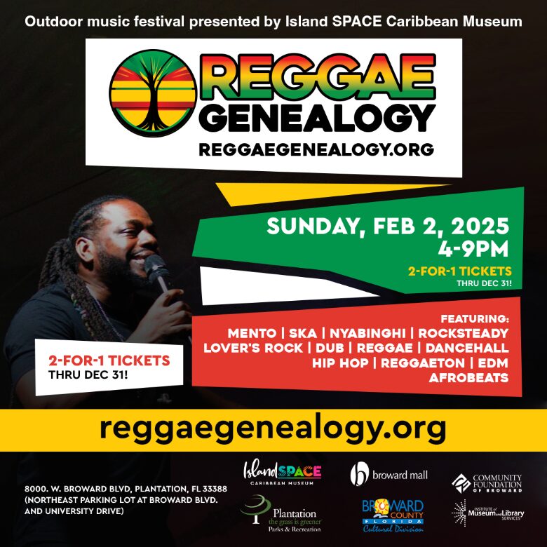 Reggae Genealogy 2025: Outdoor Music Festival