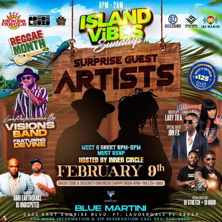 Reggae Month South Florida 2025: Island Vibes Sunday