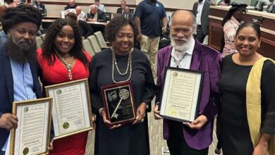 Mayor Denise Grant honors Etana