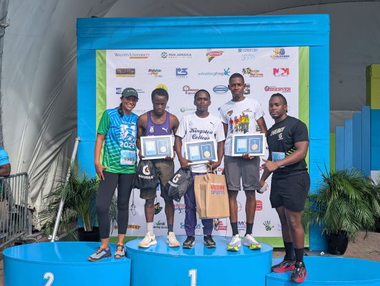 Sagicor Corporate Run: Men Winners