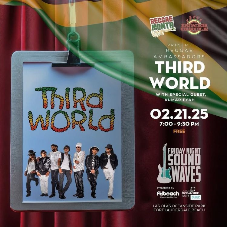 Reggae Month South Florida 2025: Reggae Jam with Third World