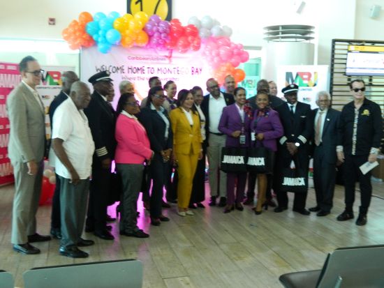 Caribbean Airlines Non-Stop Flight fo Montego Bay