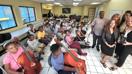 Youth Orchestra Programs Unite Musicians from USVI in Miami